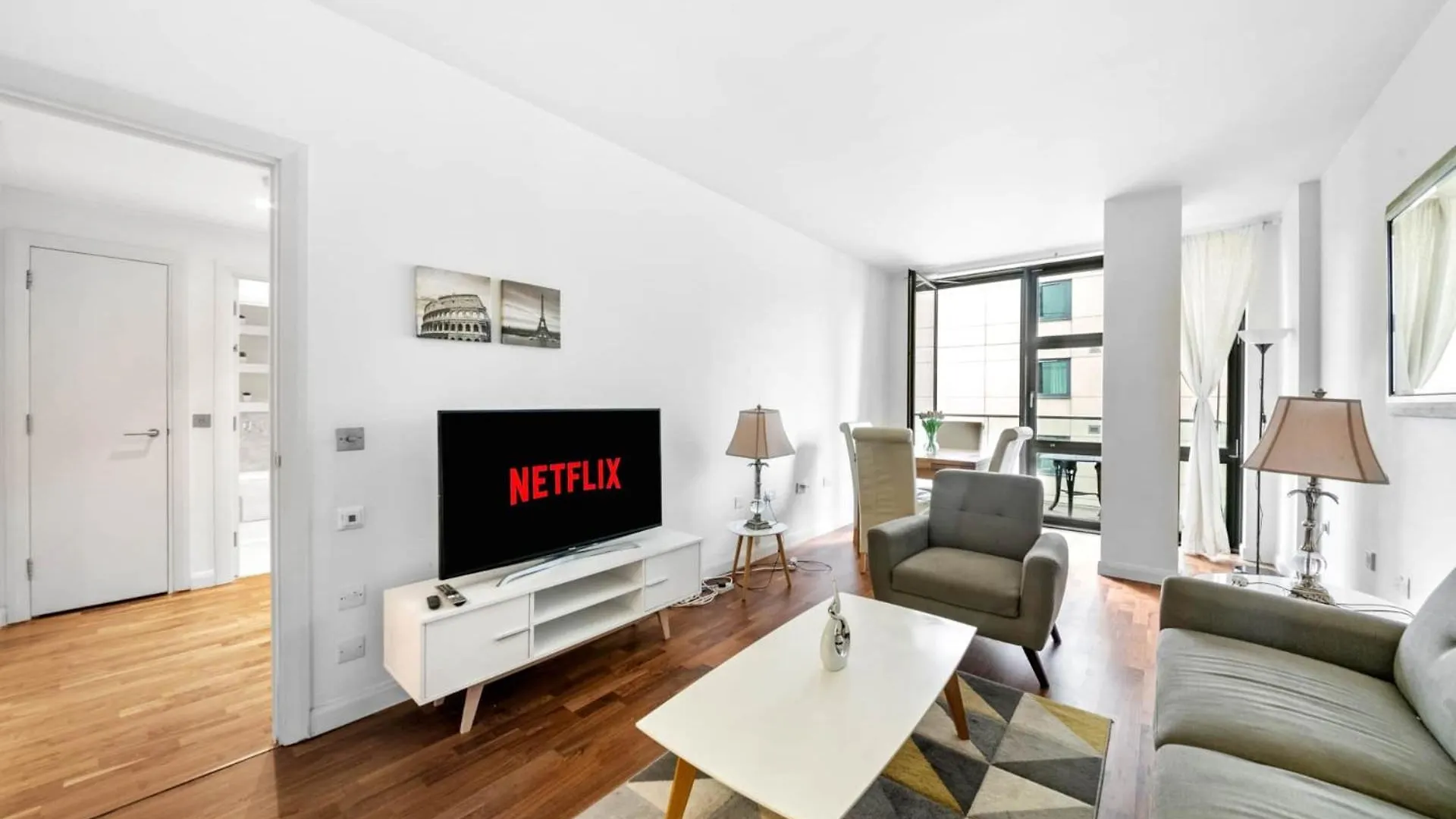 Londwell, Canary Wharf River Thames Balcony Retreat London